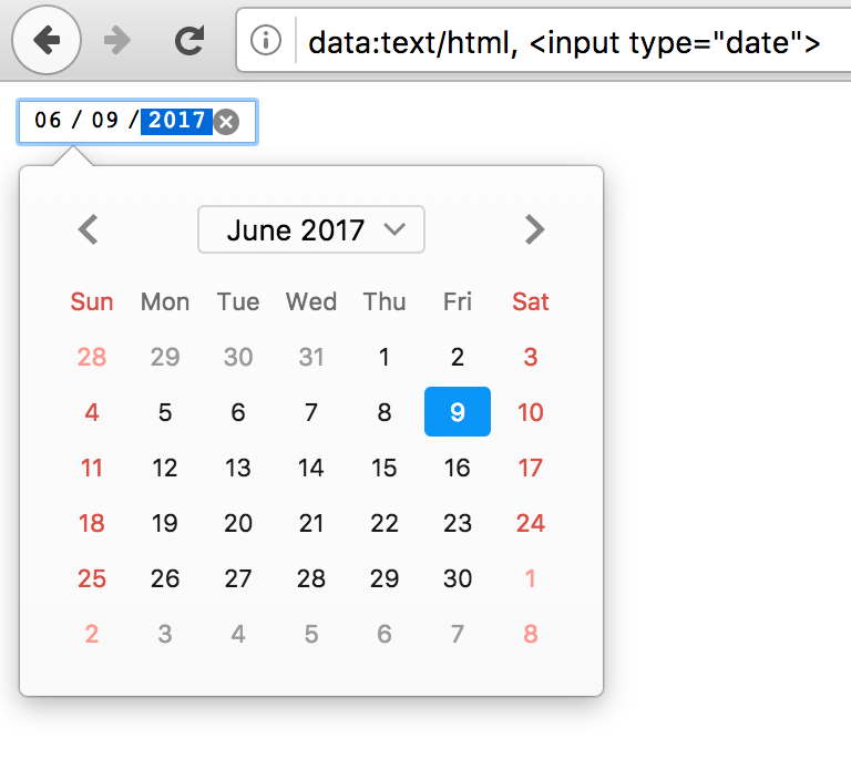 Date/Time Inputs Enabled on Nightly Firefox Nightly News