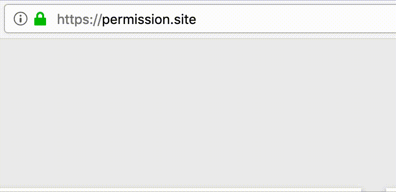 A notification permission request is being sent by a website - however, instead of showing a popup to the user, Firefox shows an icon in the URL bar. This is because the user didn't interact with the page before the permission was requested.